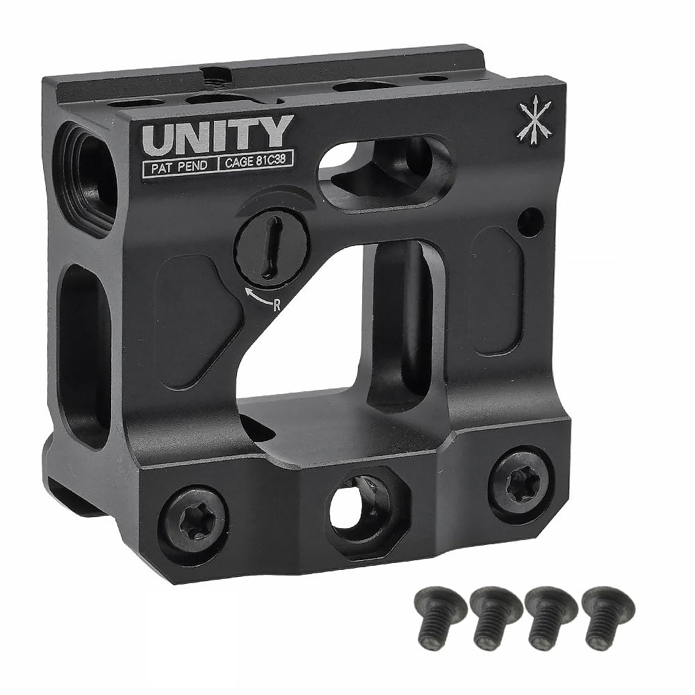 実物　Unity FASTマウント　T1、T2シリーズ用 Amazon | 良品武品 T1 / T2 ドットサイト対応 ハイマウント UNITY FAST